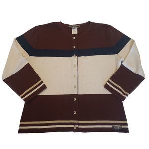 Authentic Rockies Jeanswear Vintage Button Down Sweater Women's Size Large